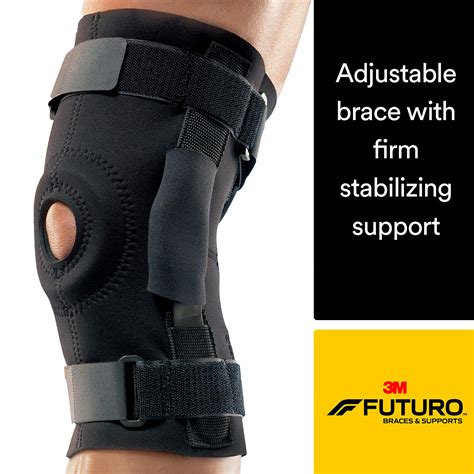 how to put on a knee brace with metal brackets|3m futuro knee brace.